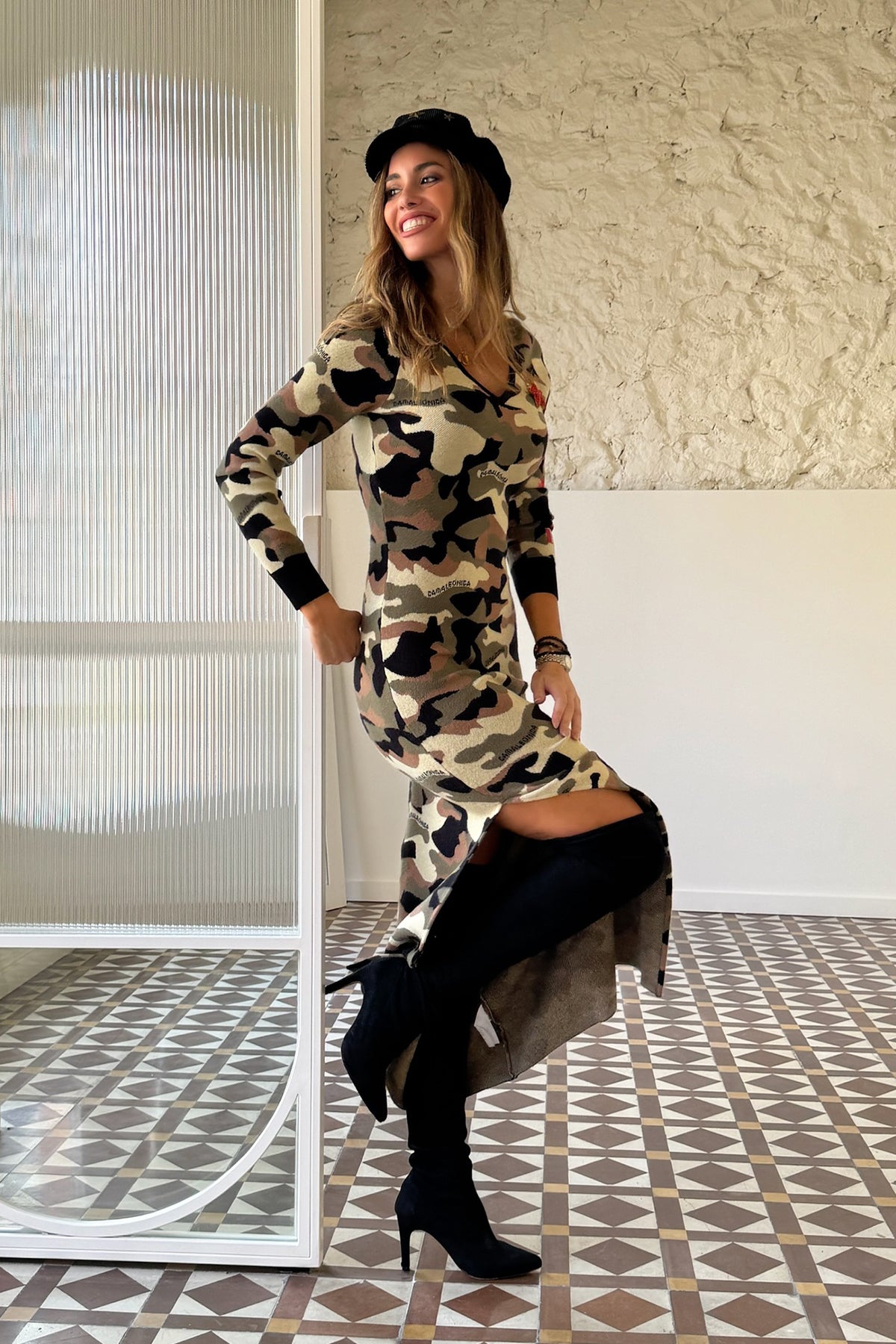 Kleid Adelfa Chamäleonartig