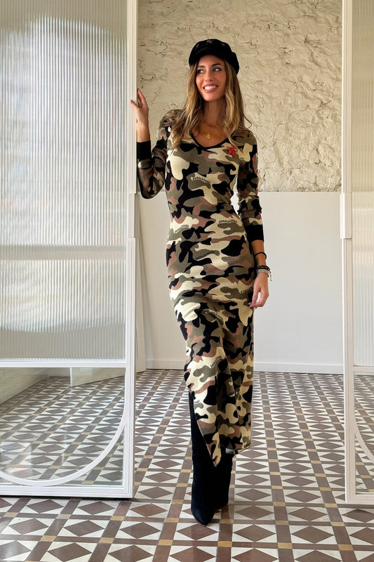Kleid Adelfa Chamäleonartig
