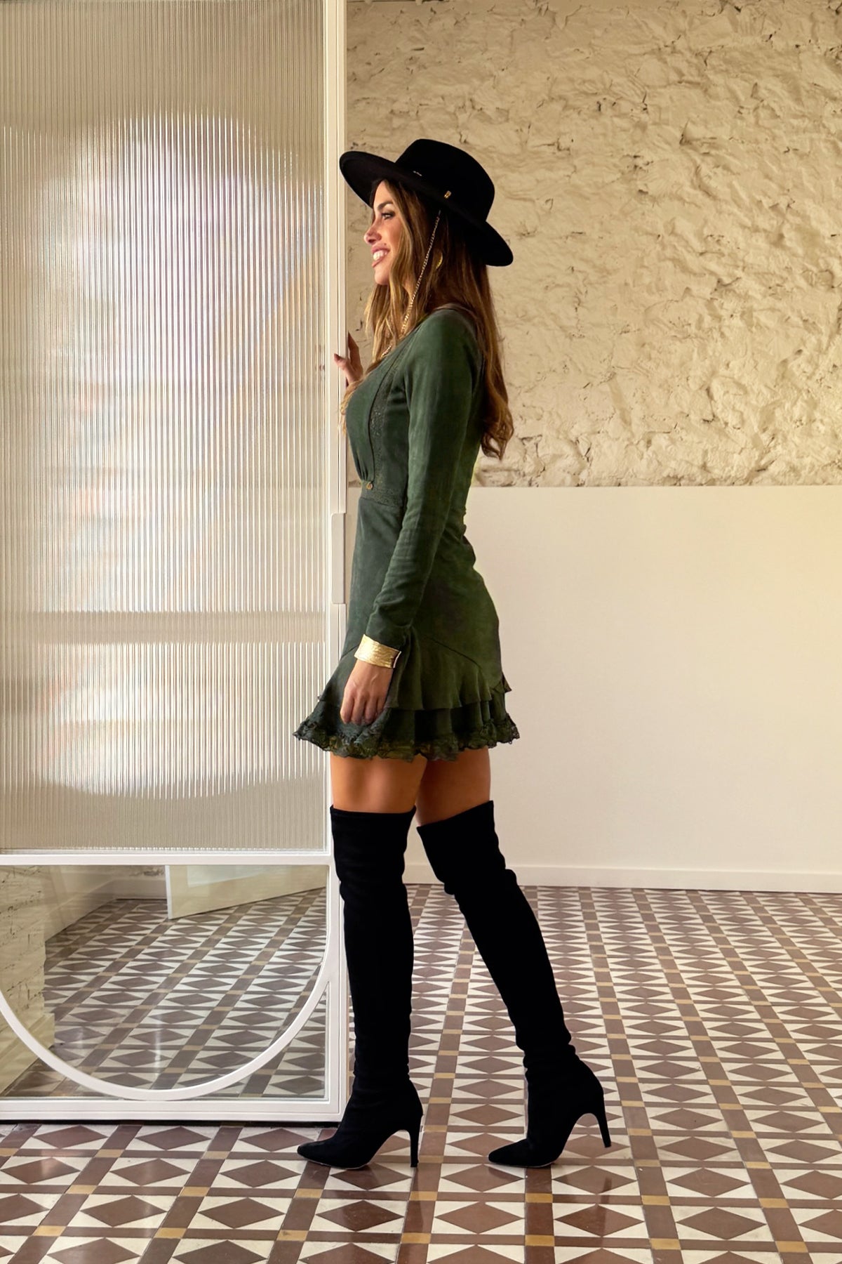 Kleid Anturio Chamäleonartig