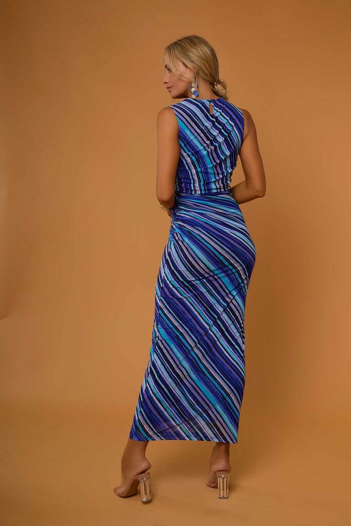 VESTITO AUDREY CAMALEONTICO