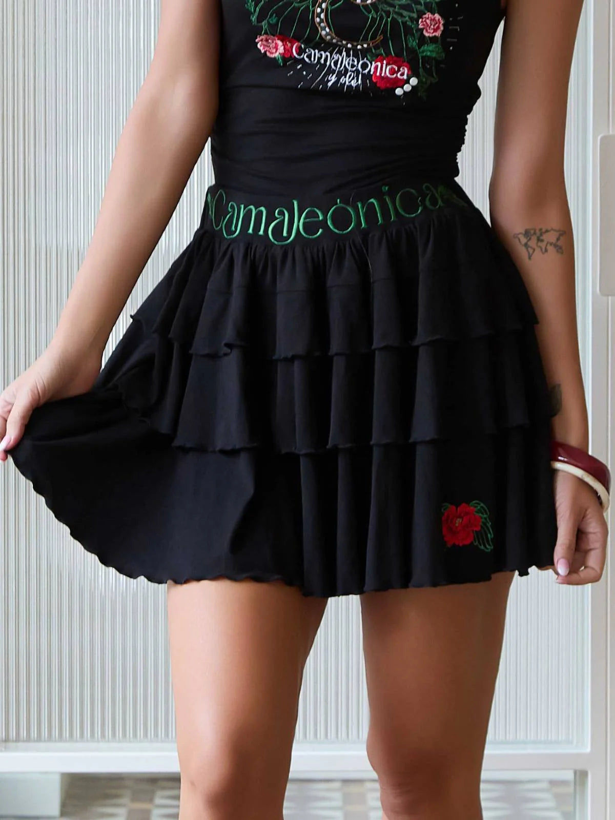 FALDA CASSIAN KAMÄLEONISCH