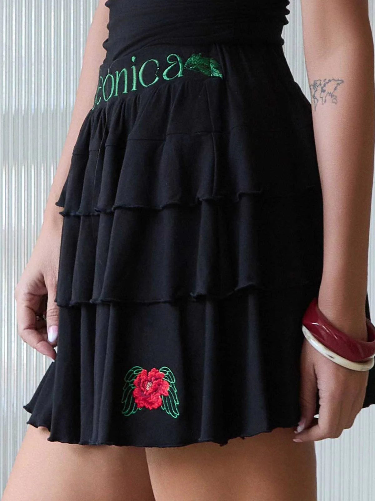 FALDA CASSIAN KAMÄLEONISCH