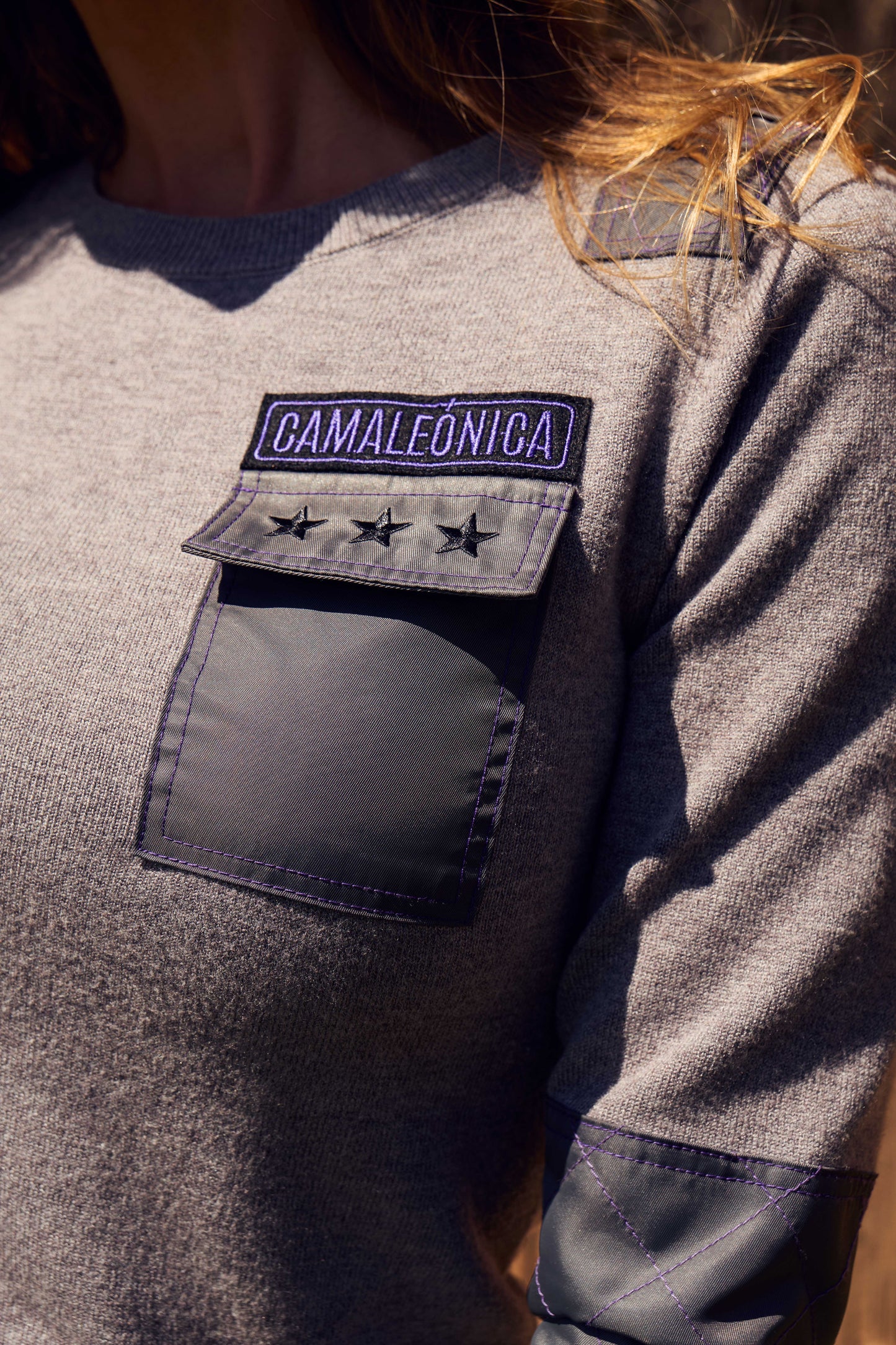 CLOVIN-PULLOVER CAMALEÓNICA