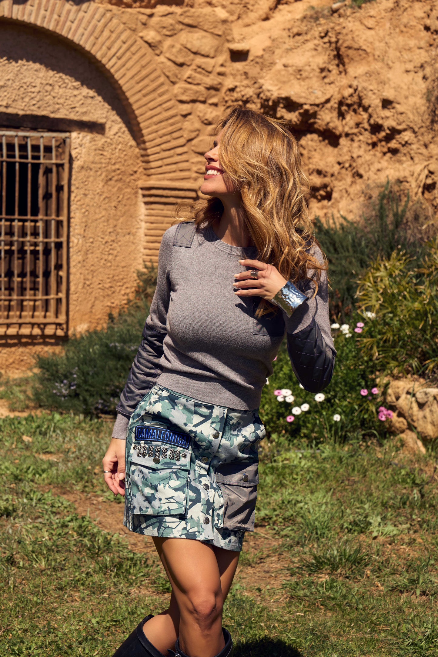 CLOVIN-PULLOVER CAMALEÓNICA