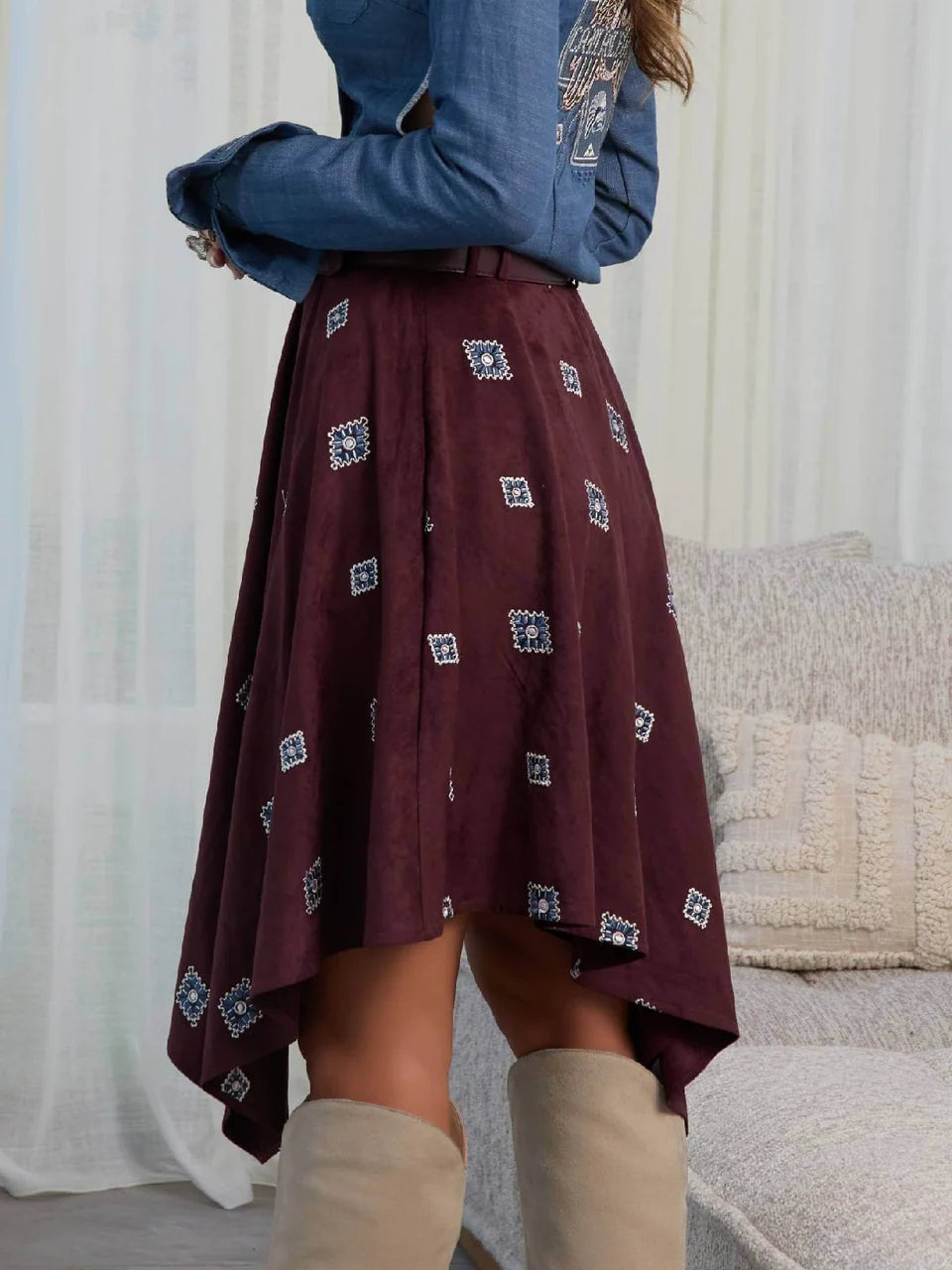 FALDA COLDWYN CAMALEÓNICA