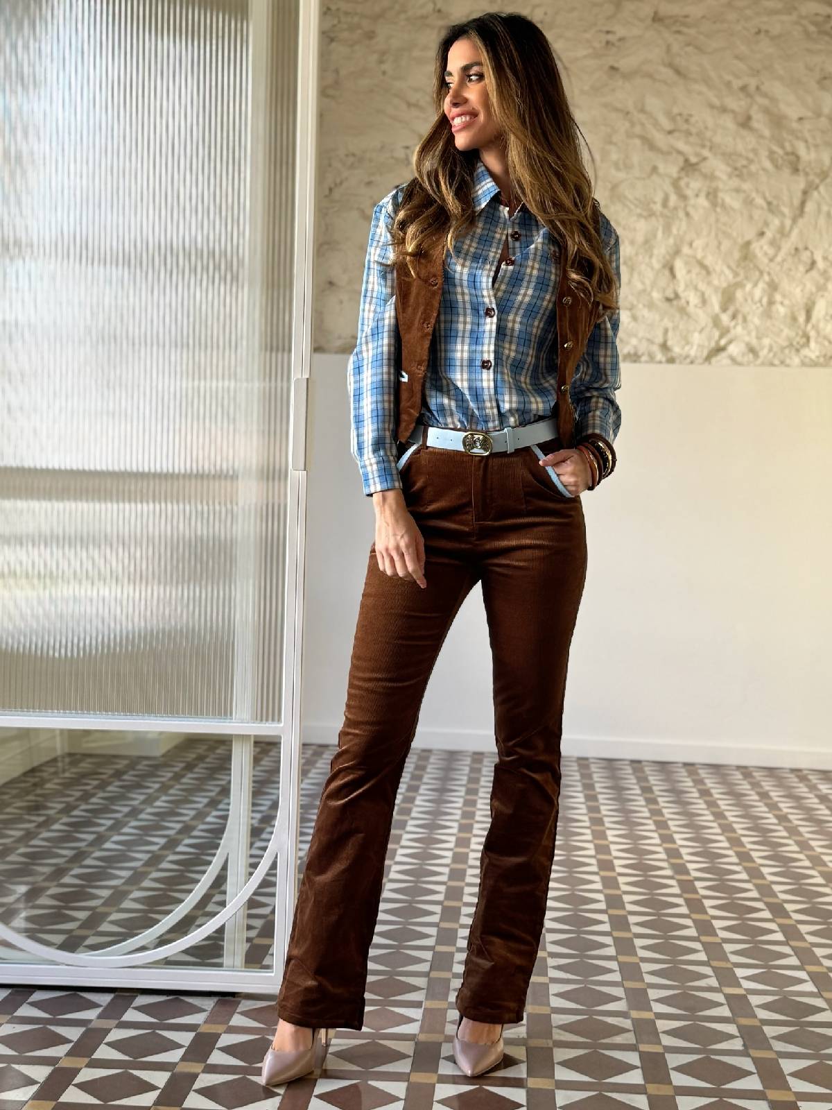 PANTALÓN DRUZY CAMALEÓNICA