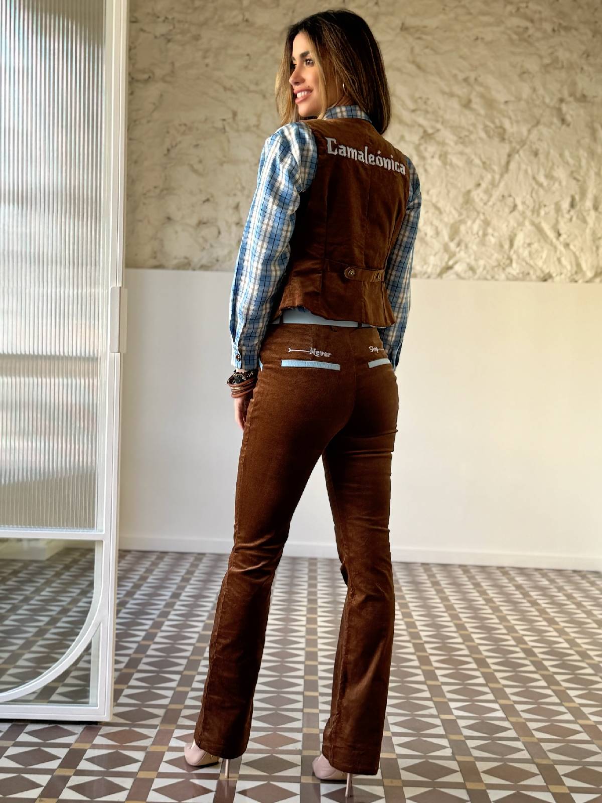 PANTALÓN DRUZY CAMALEÓNICA