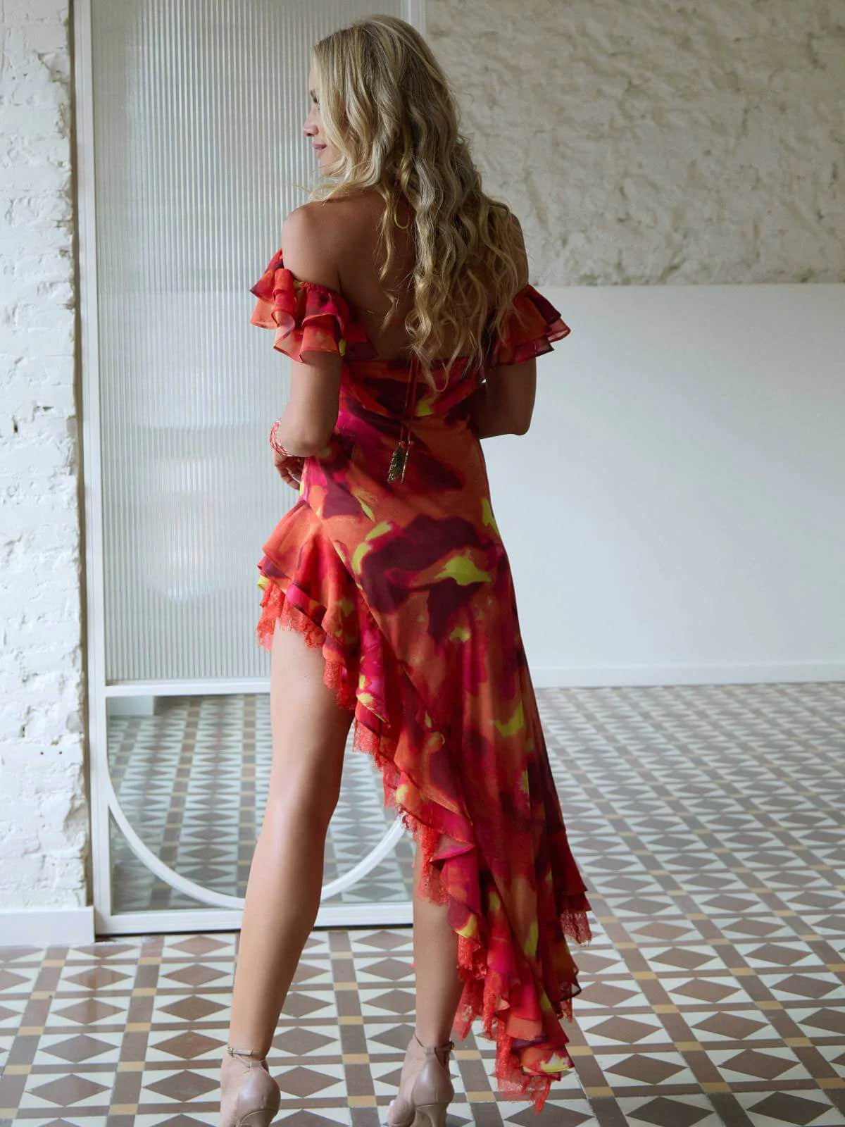 VESTIDO ELARI CAMALEÓNICA