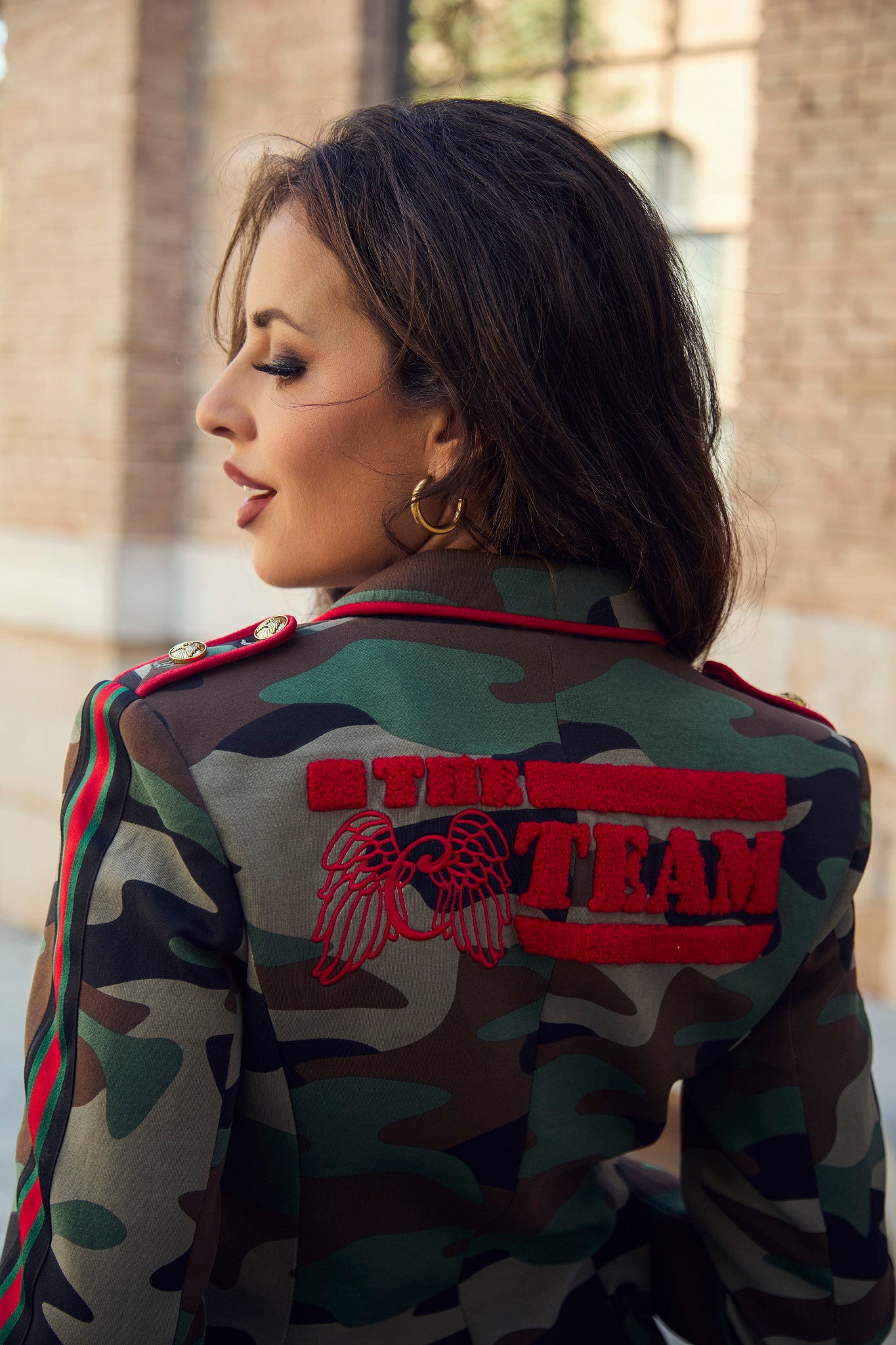 BLAZER FULGURITA KAMÄLEONISCH