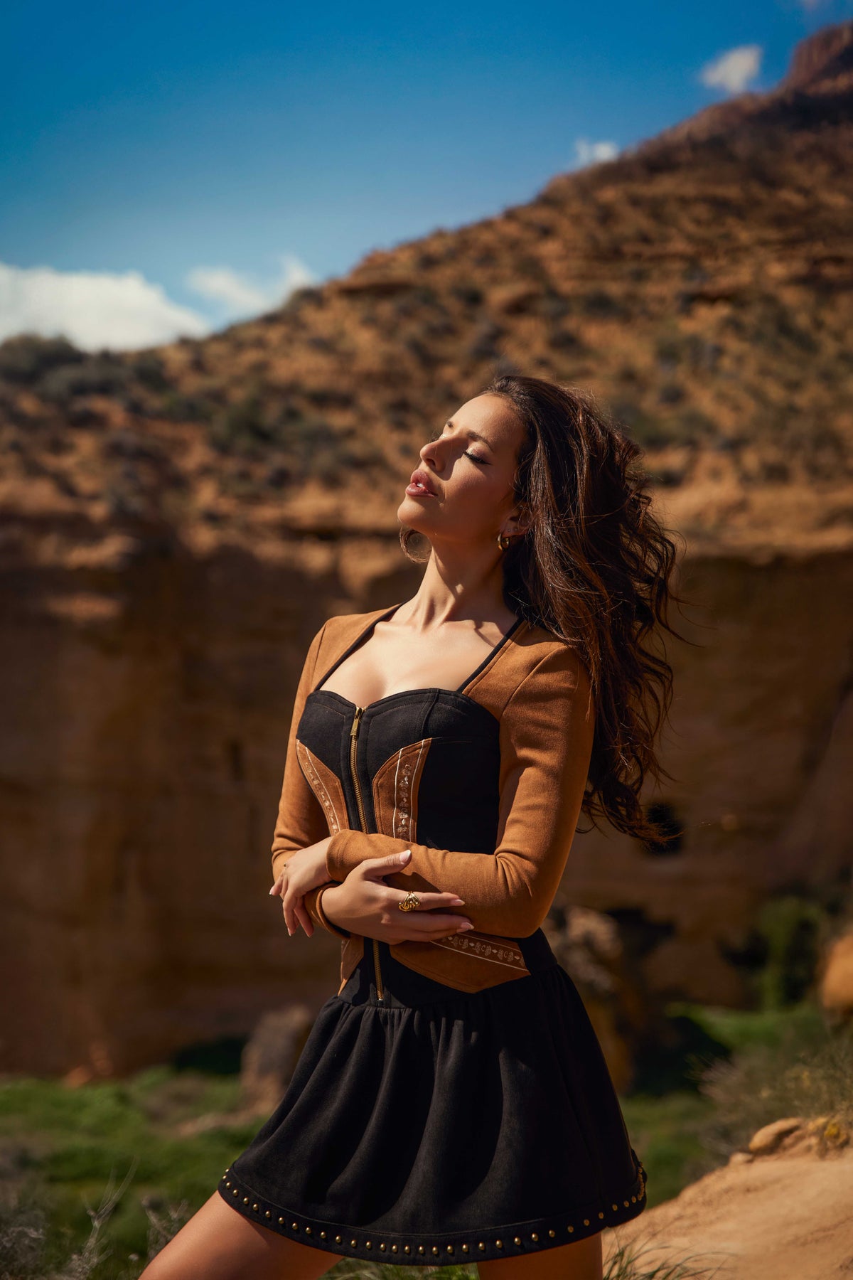 VESTIDO KAYA CAMALEÓNICA