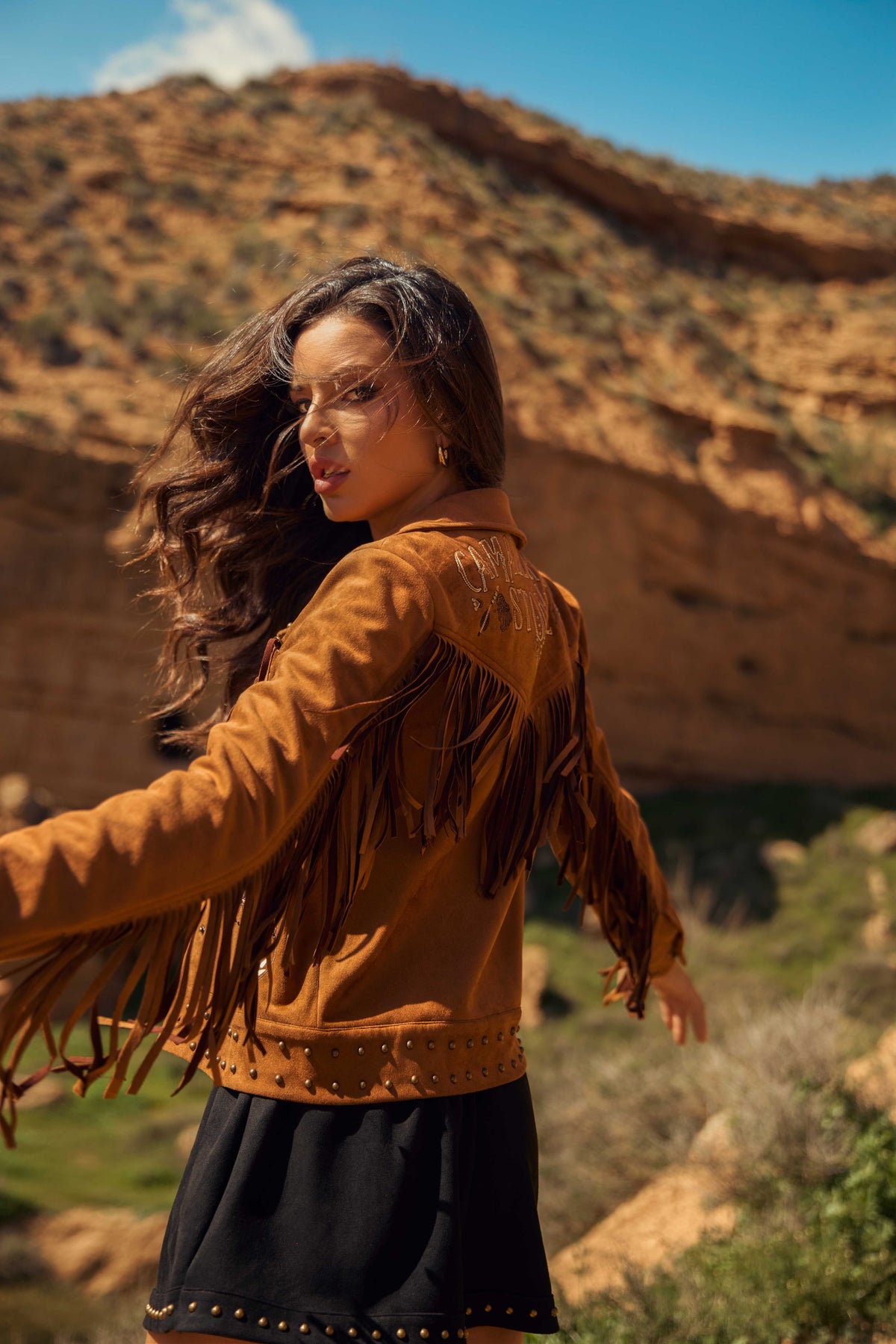 CHAQUETA LAURENT CAMALEÓNICA