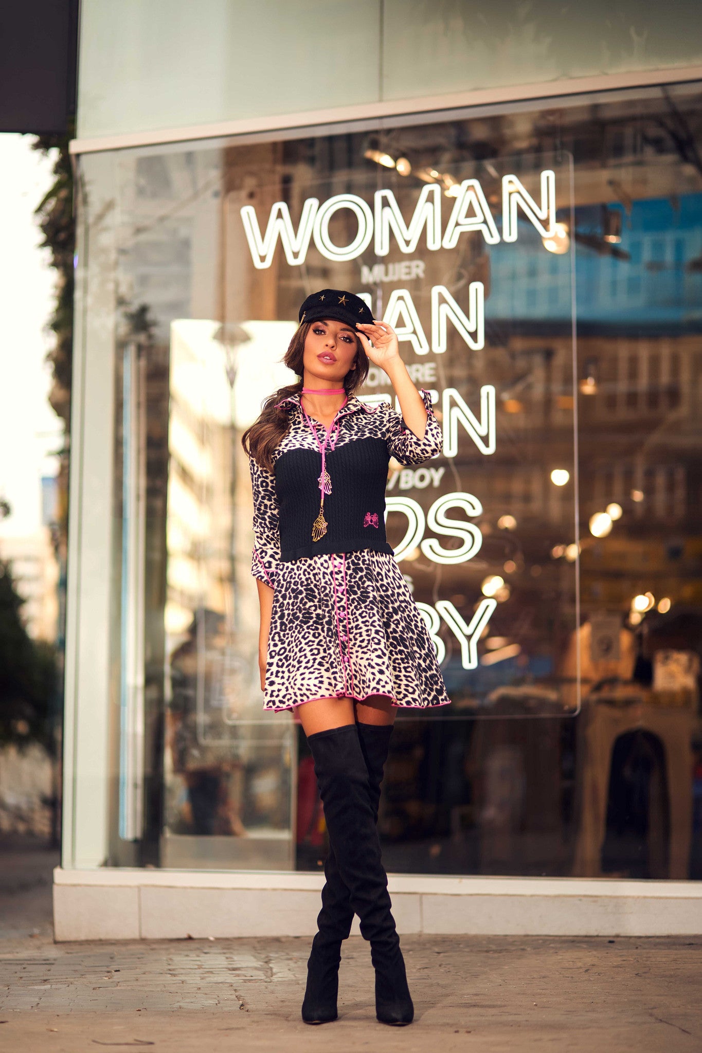 LINGAM CHAMELEON DRESS