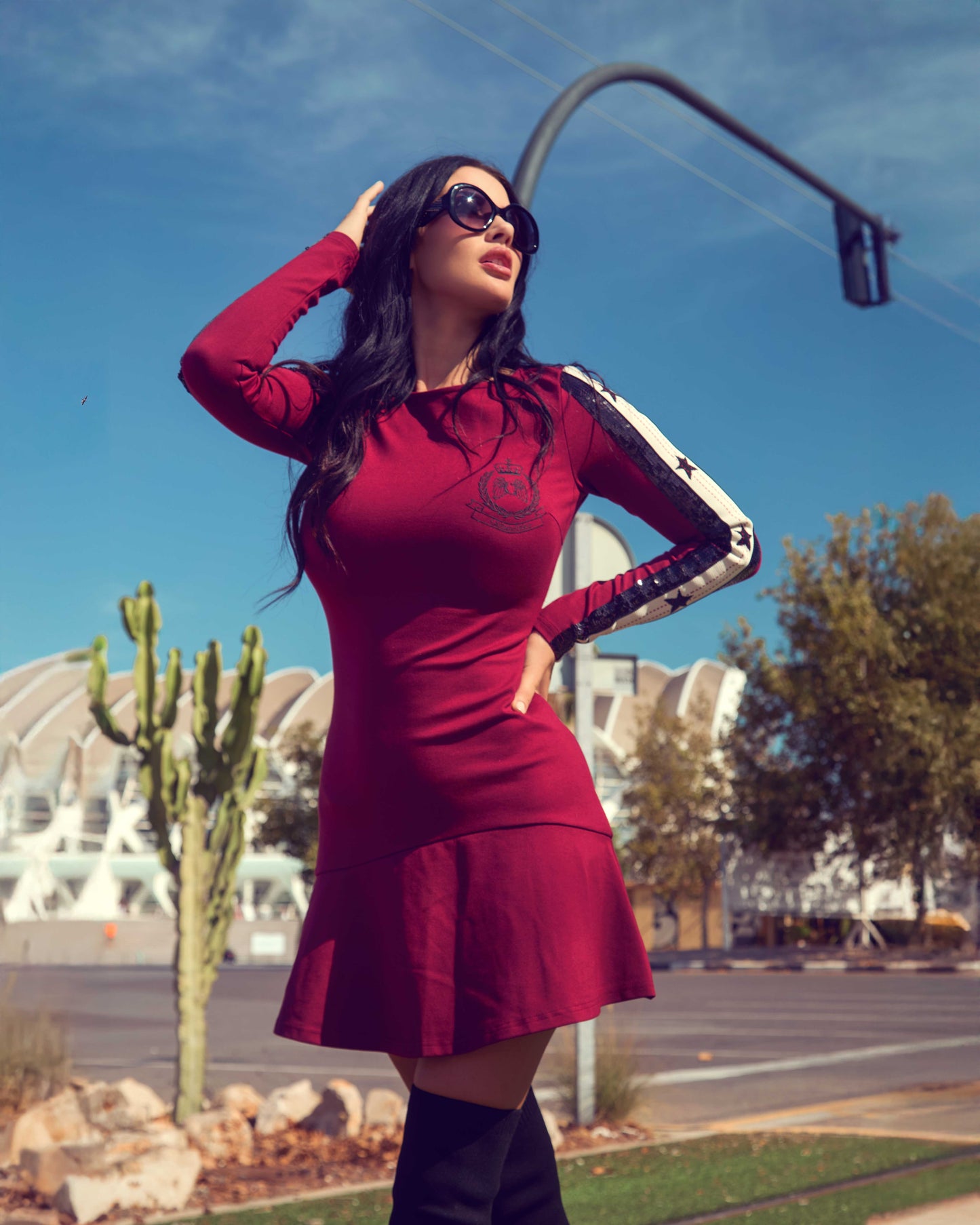 VESTIDO MARGARITA CAMALEÓNICA