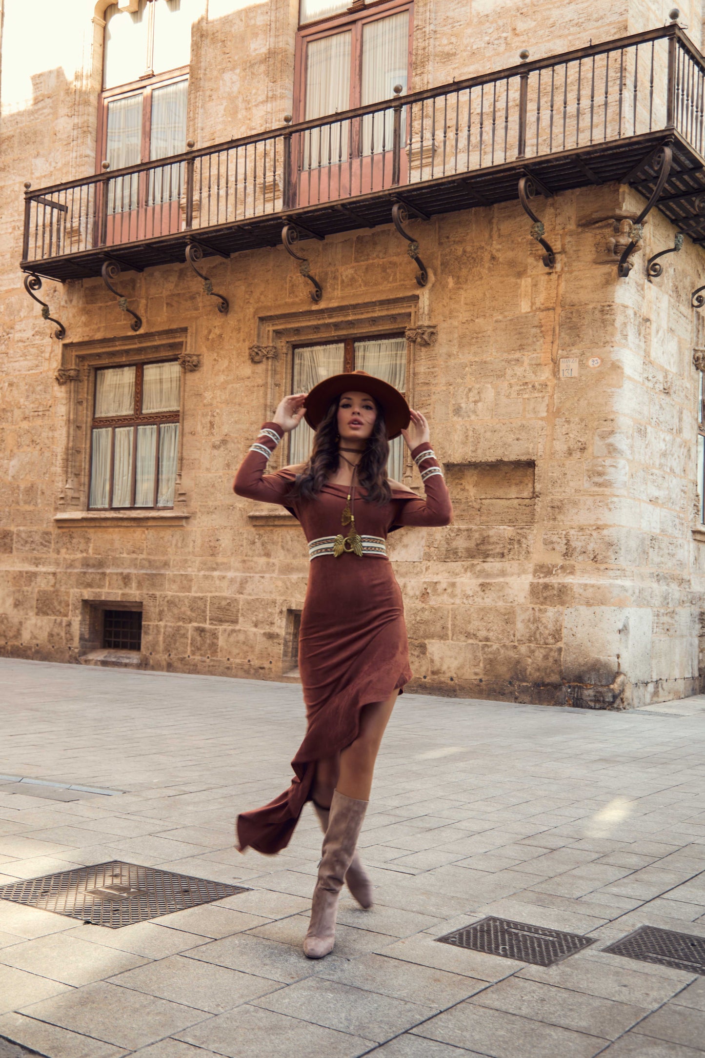 VESTIDO MELANITA CAMALEÓNICA