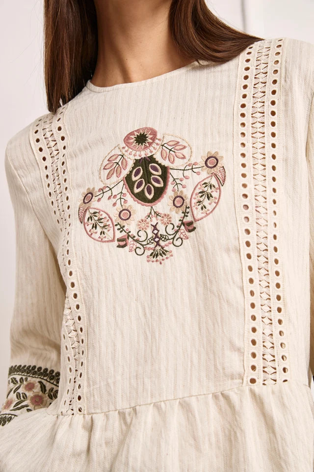 BLUSA CELVIA ÉCRU