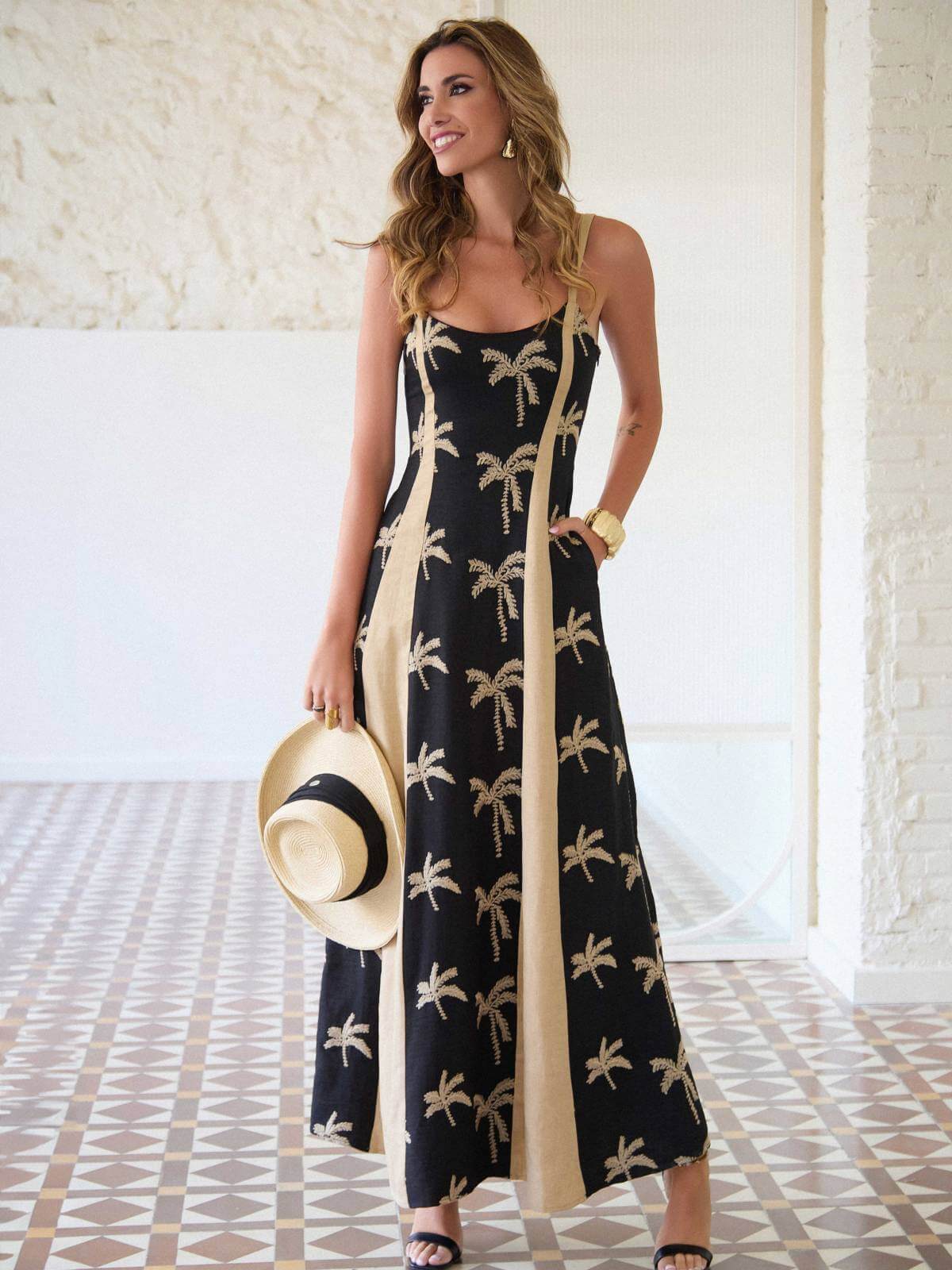 CAMALEÓNISCHES PARAÍSO-KLEID