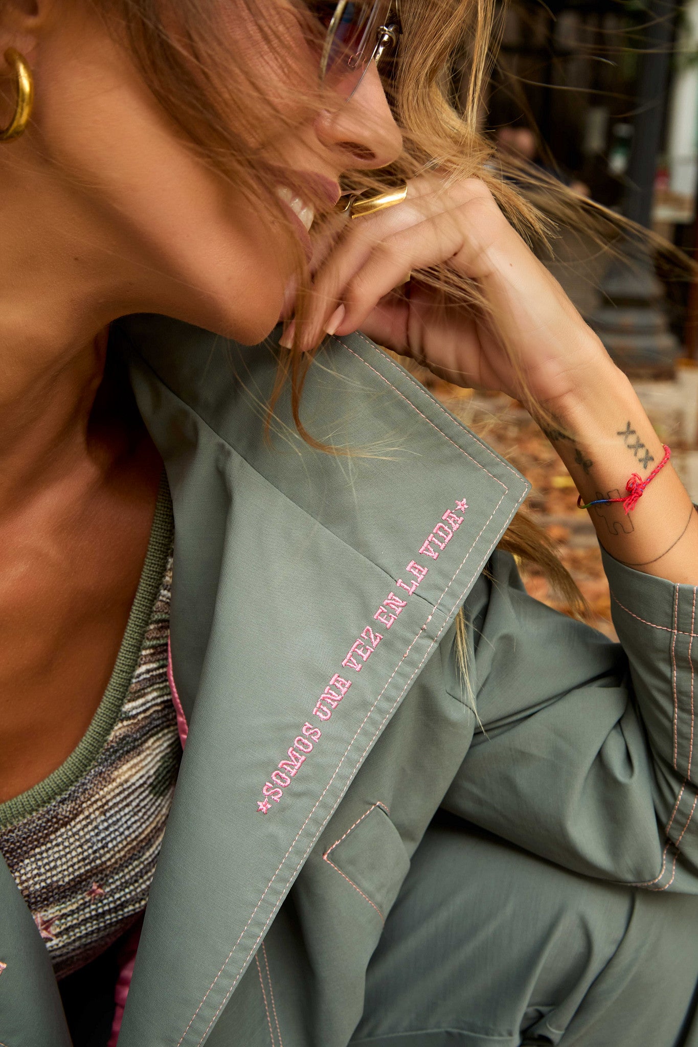 VESTE QUETZAL CAMÉLÉONIQUE