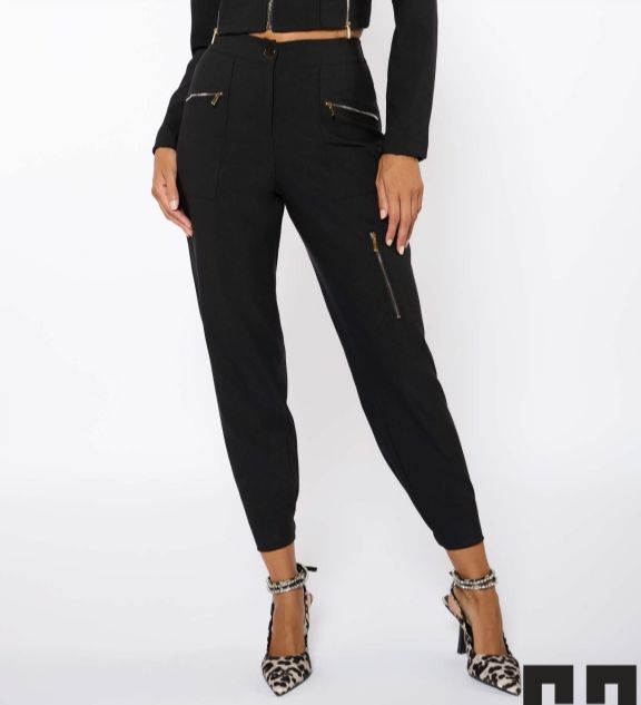 Carla Black Trousers