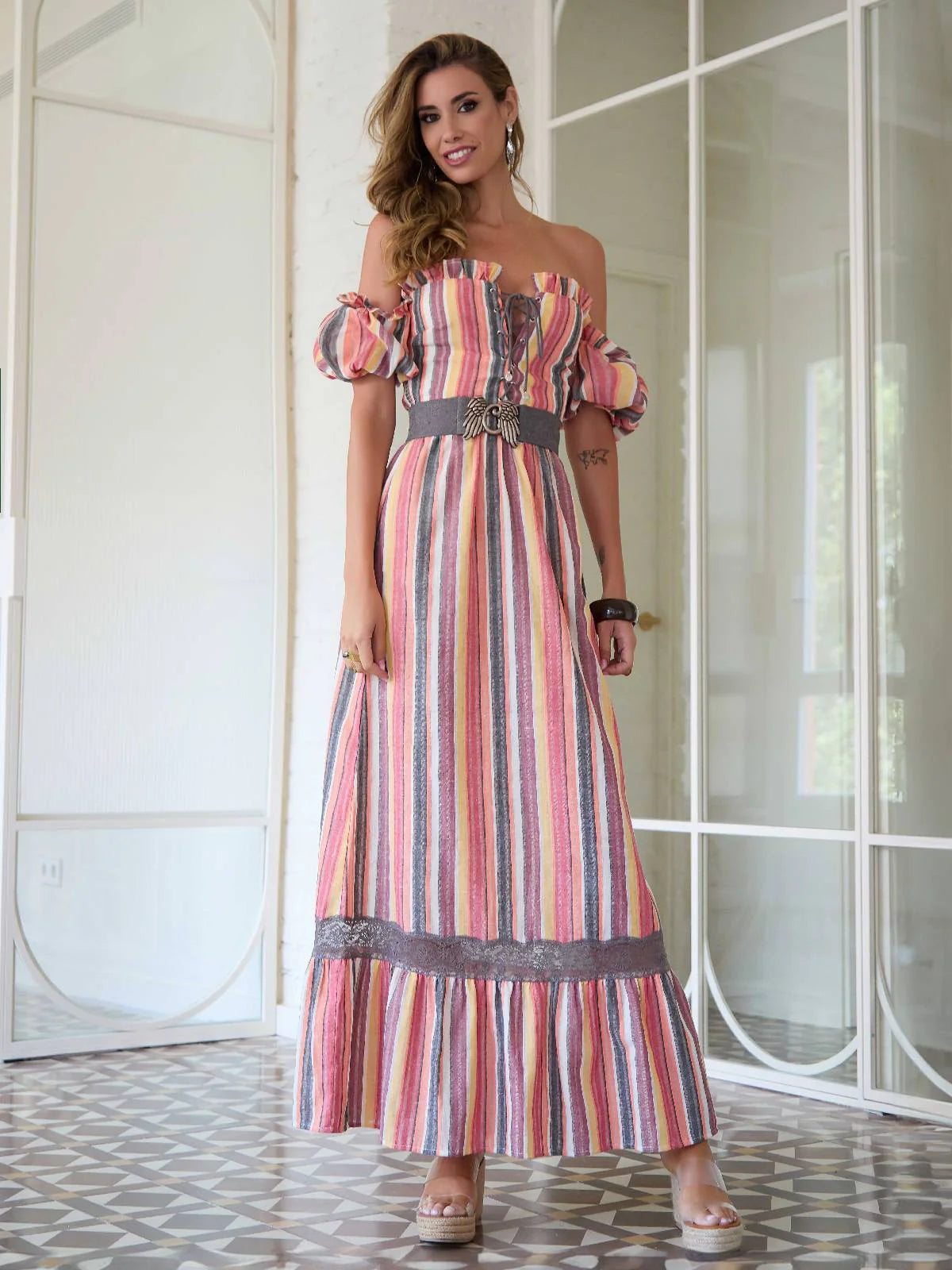 VESTIDO TIGRI CAMALEÓNICA
