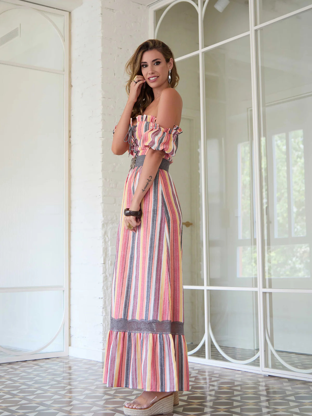 VESTIDO TIGRI CAMALEÓNICA