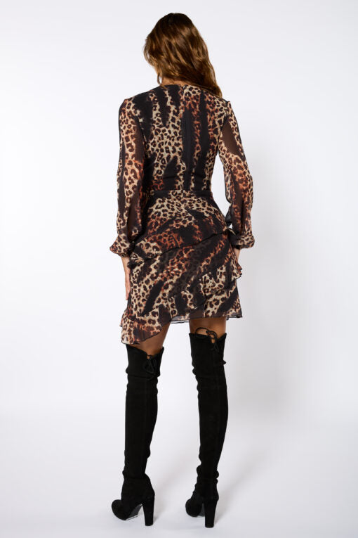 KAMALI LEOPAR-KLEID