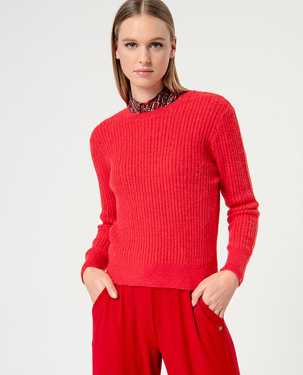 SOFI ROTER PULLOVER