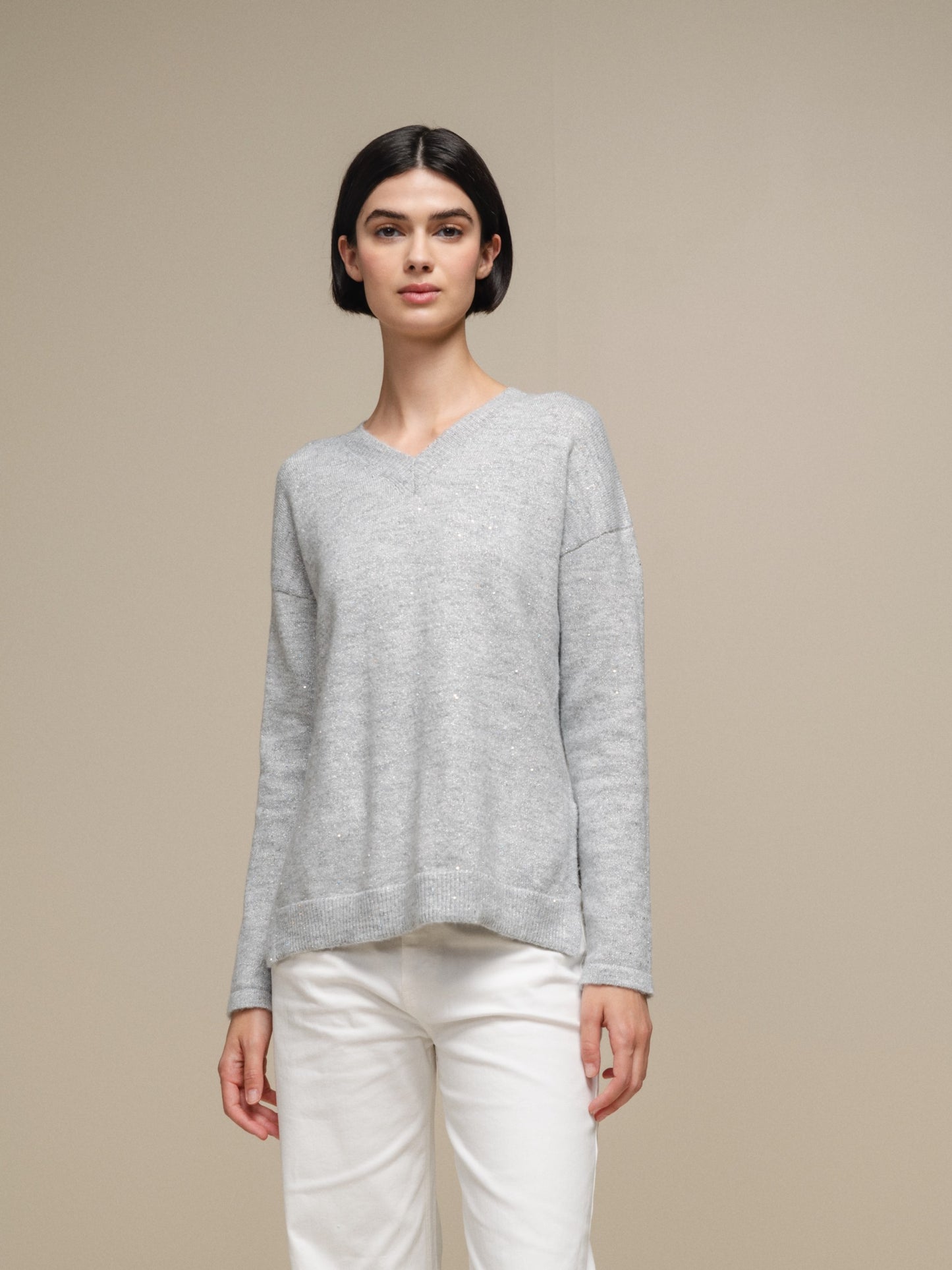 SILBERNER PULLOVER