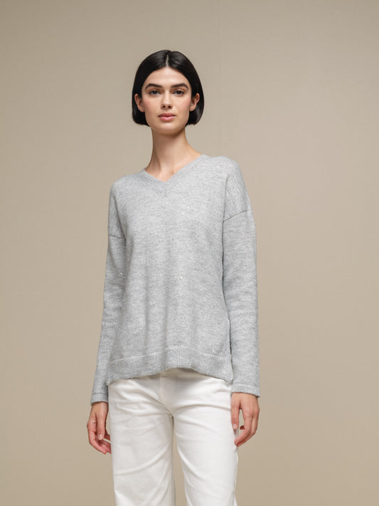 SILBERNER PULLOVER