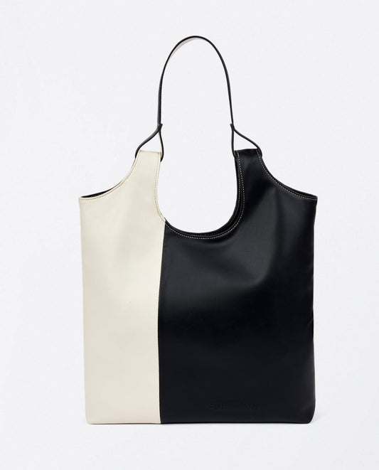 BLACK AND WHITE BIOP BAG