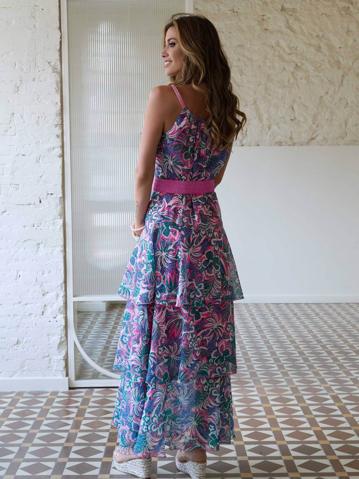 VESTIDO ZAFIRA CAMALEÓNICA
