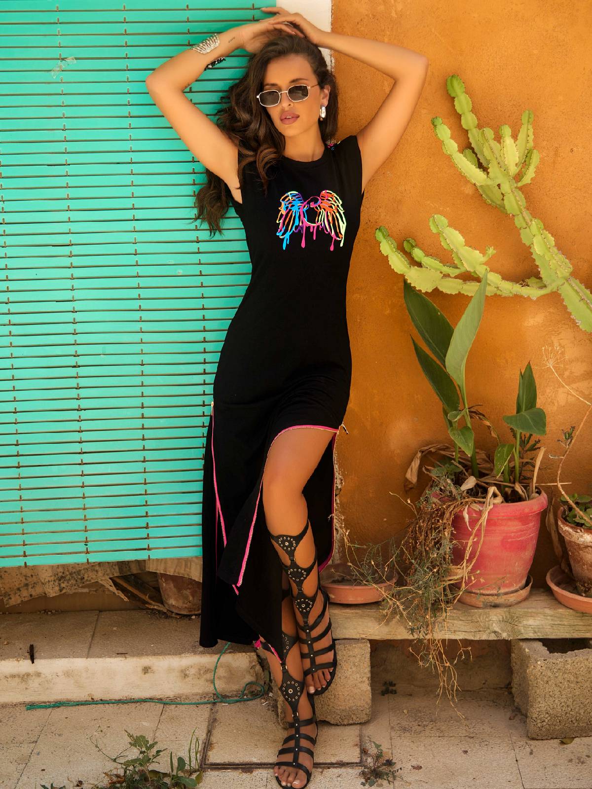 CHAMELEON GREBE DRESS