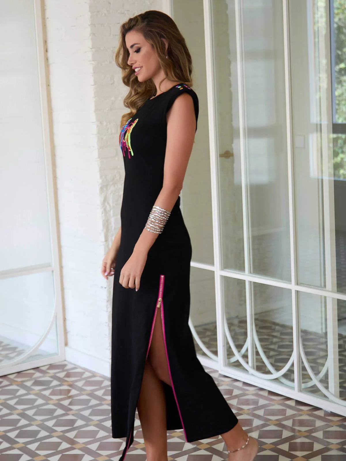 CHAMELEON GREBE DRESS