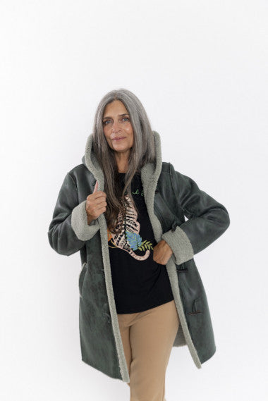 EGUSKI GREEN COAT
