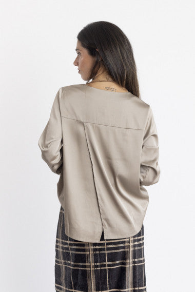 BLUSE IDOIAN SATIN