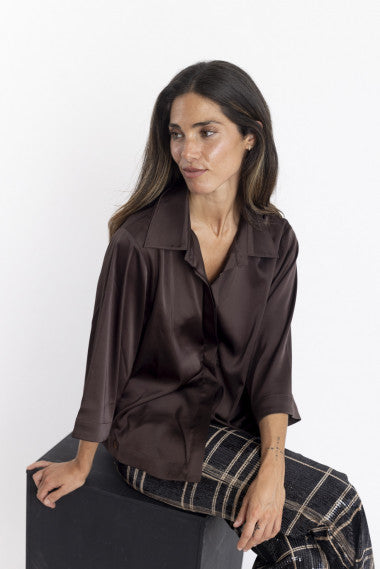 BLUSE MAIALEN SATIN