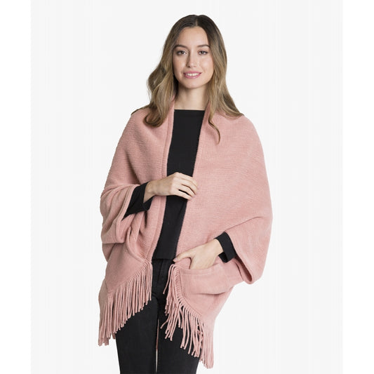 CHALECO FLECOS ROSA