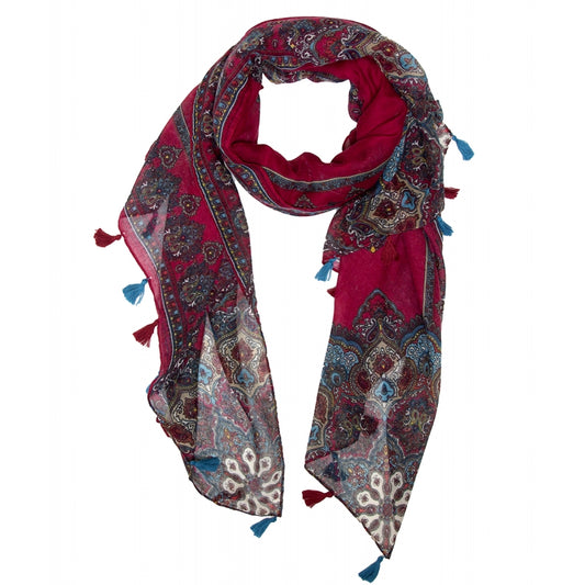 FOULAR BULGARO GRANATE