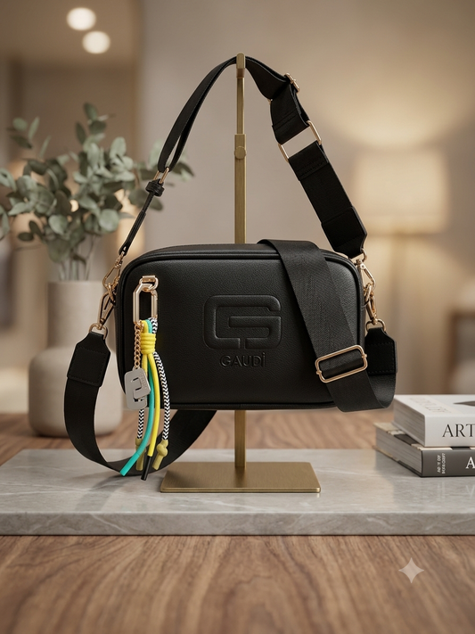 TASCHE GRETA SCHWARZ MATT