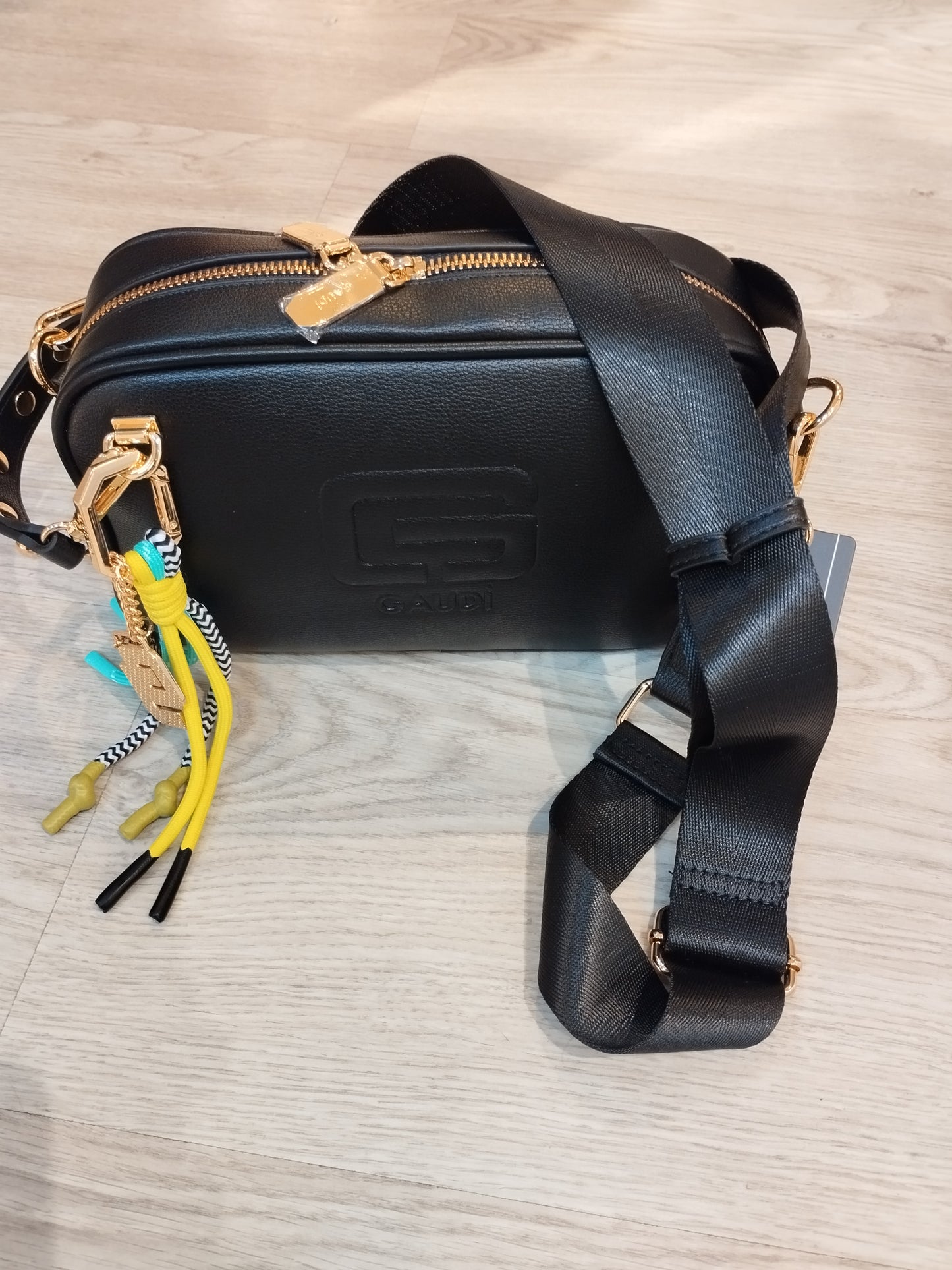 TASCHE GRETA SCHWARZ MATT