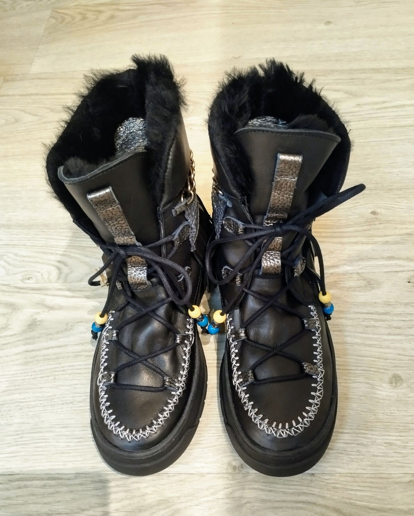 SAUVAGE SHORT BLACK BOOTS