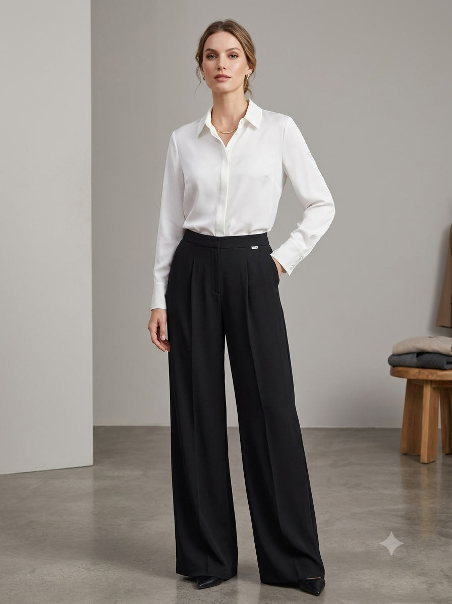 BLACK GASMAN TROUSERS