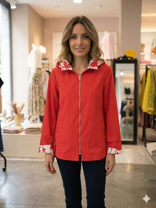 Parka Fabiola Rot