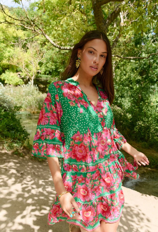 Short Hawaiian Dress