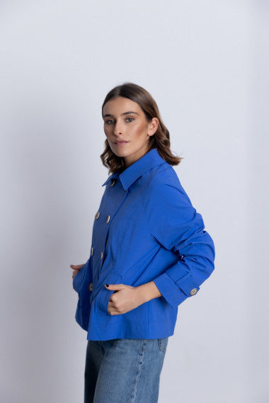 Short Gabardine Vera Udara Dark Blue