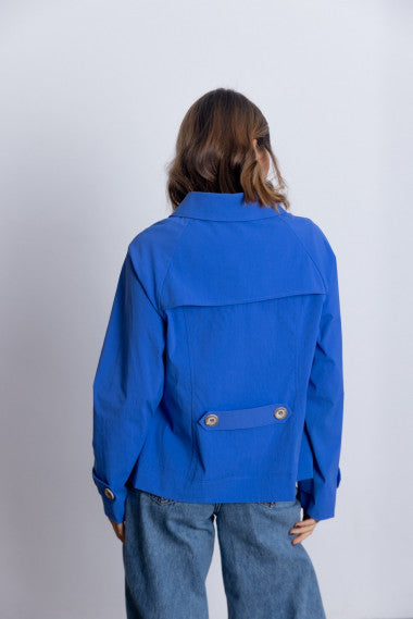 Short Gabardine Vera Udara Dark Blue